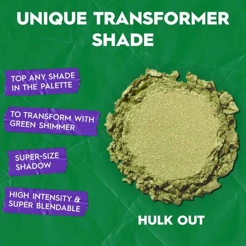 Paleta de sombras Urban Decay - Edición She Hulk (XL)