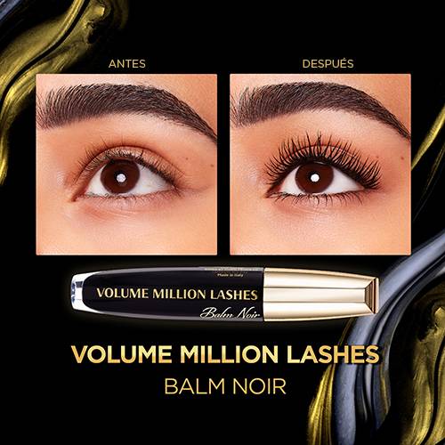 L'Oréal - Máscara Balm Noir - Volumen Million lashes