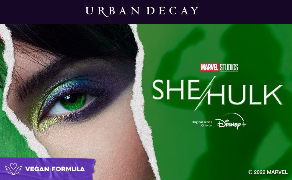 Paleta de sombras Urban Decay - Edición She Hulk (Mini)