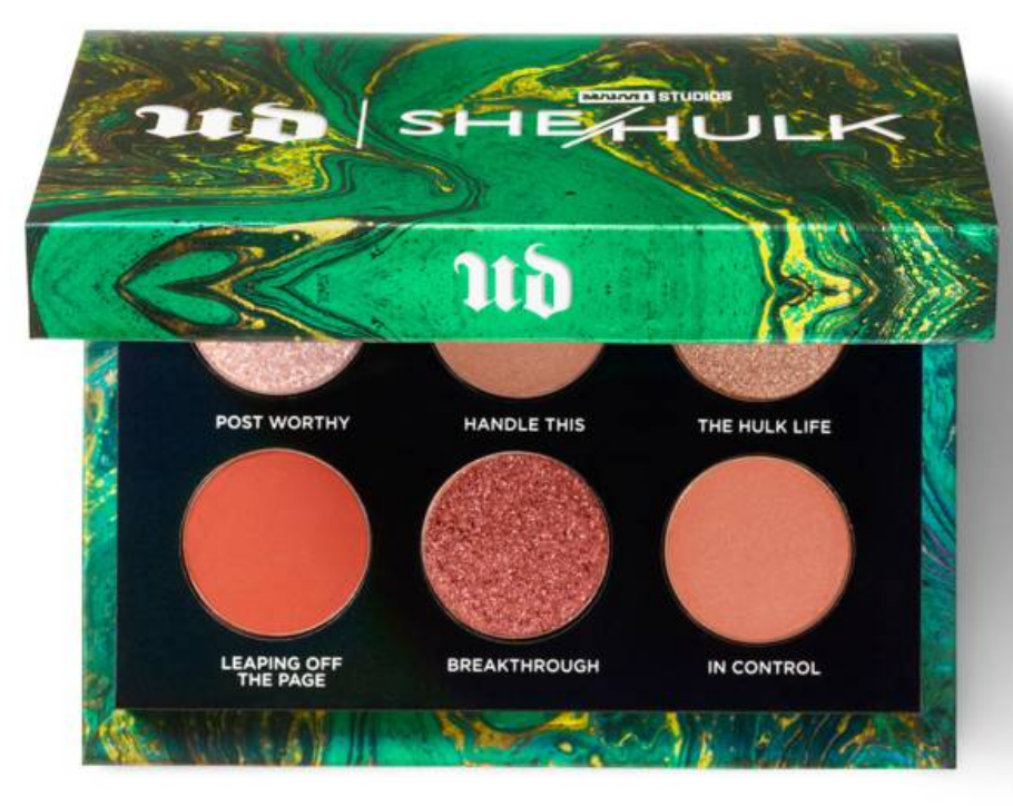 Paleta de sombras Urban Decay - Edición She Hulk (Mini)