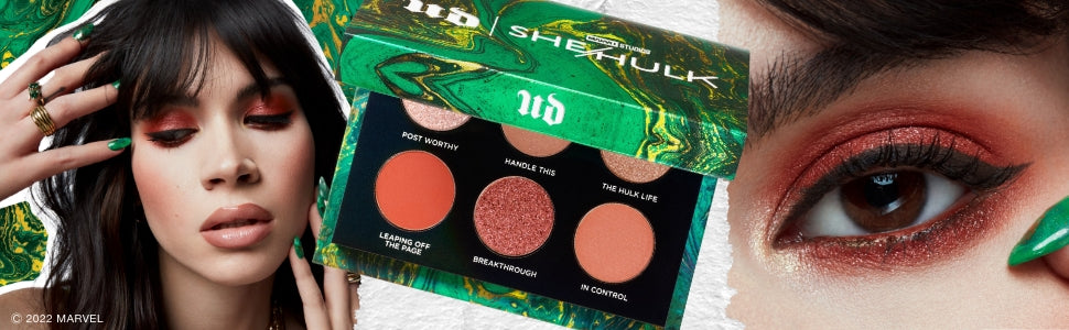 Paleta de sombras Urban Decay - Edición She Hulk (Mini)