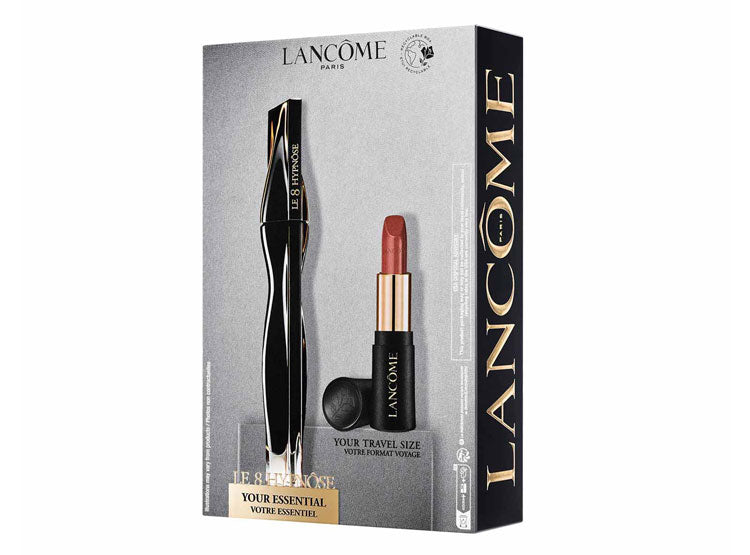 Lancome - Set mascara de pestañas y labial