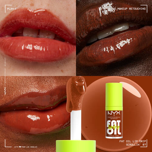 NYX - Brillo Labial - Gloss Fat oil - SCROLLIN