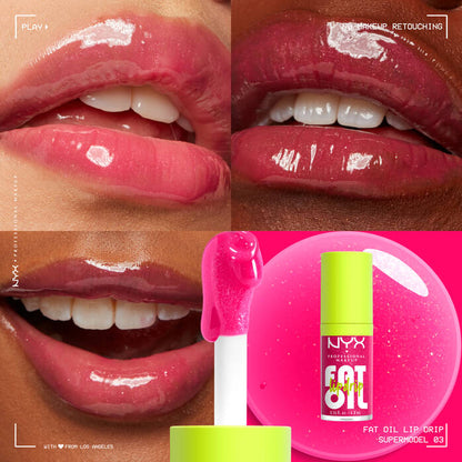 NYX - Brillo Labial - Gloss Fat oil - SUPERMODEL