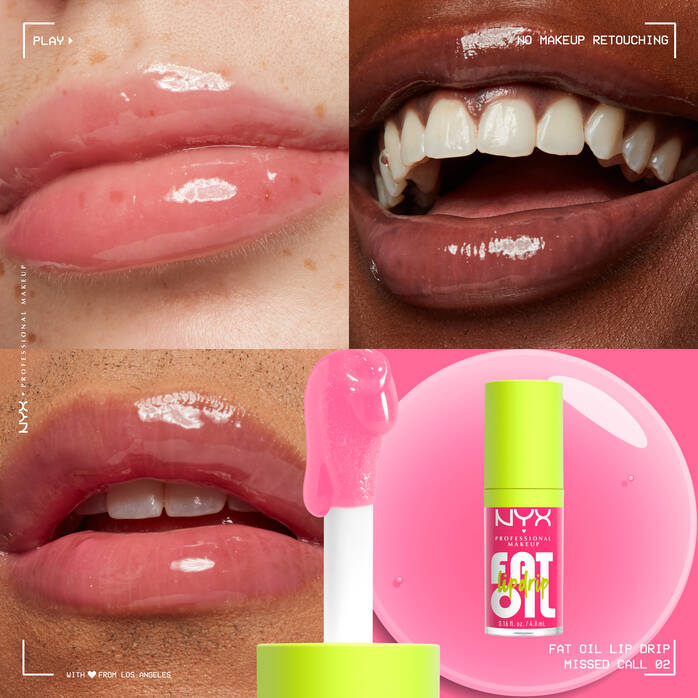 NYX - Brillo Labial - Gloss Fat oil - MISSED CALL