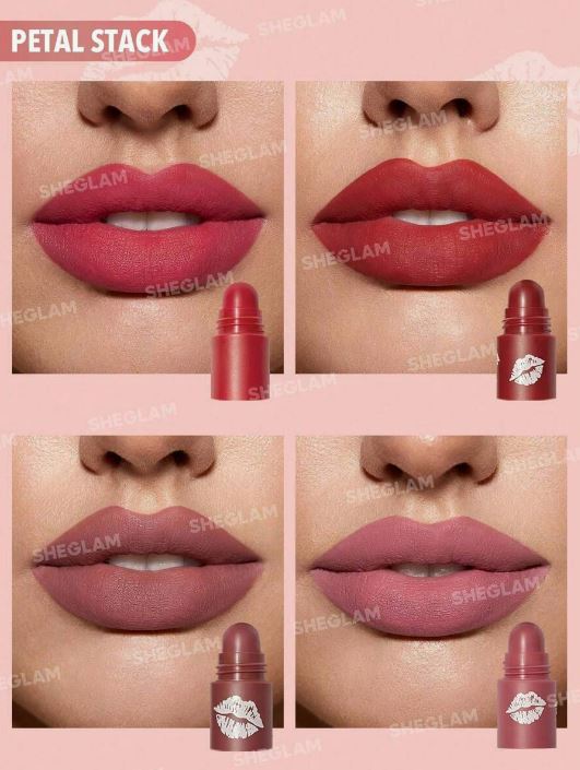 SHEGLAM Mega pilas de labios - Petal Stack